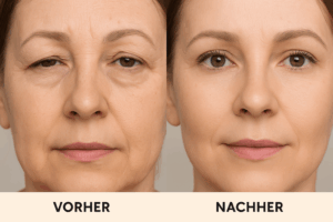 Schlupflider loswerden ohne OP
