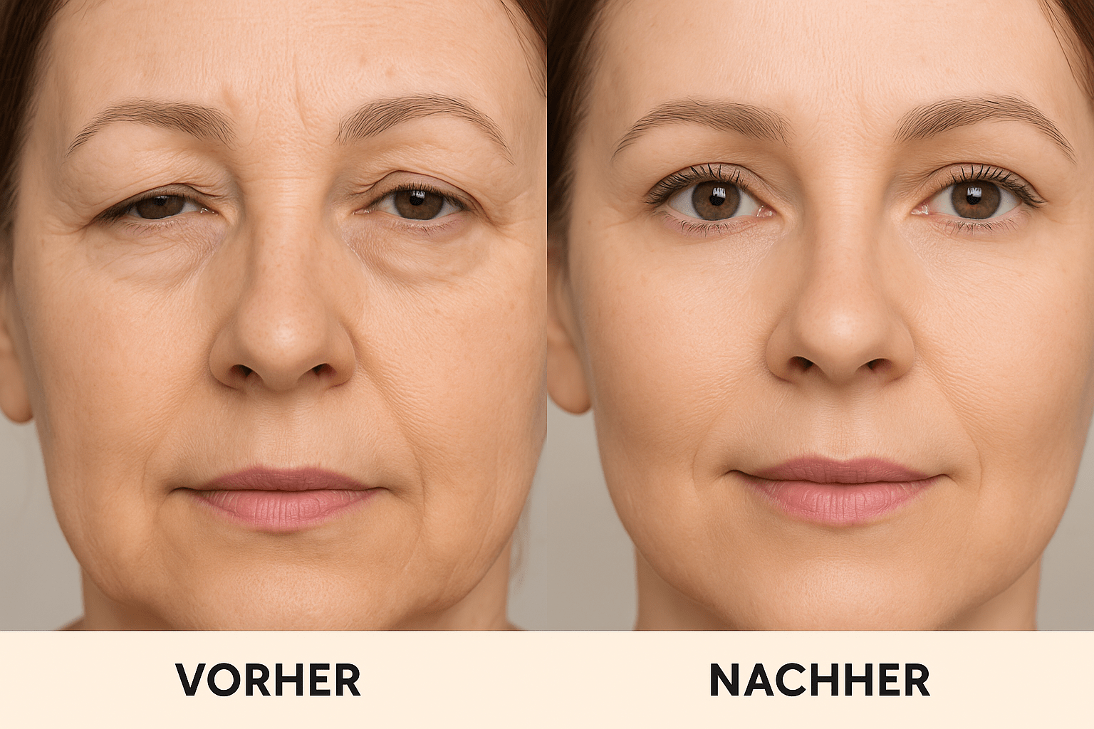 Schlupflider loswerden ohne OP