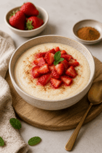 proteinreicher Grießbrei