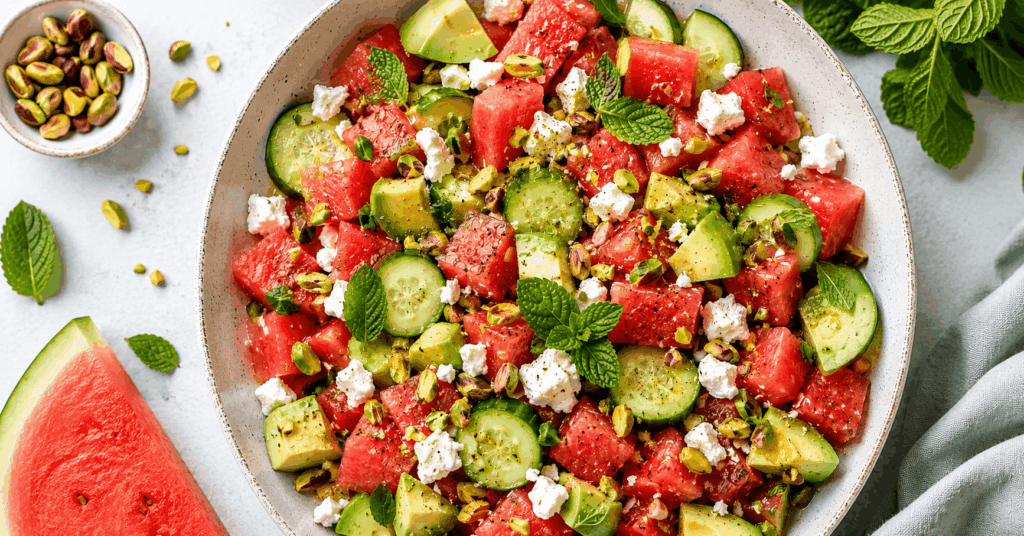 Anti-Aging Wasermelonensalat